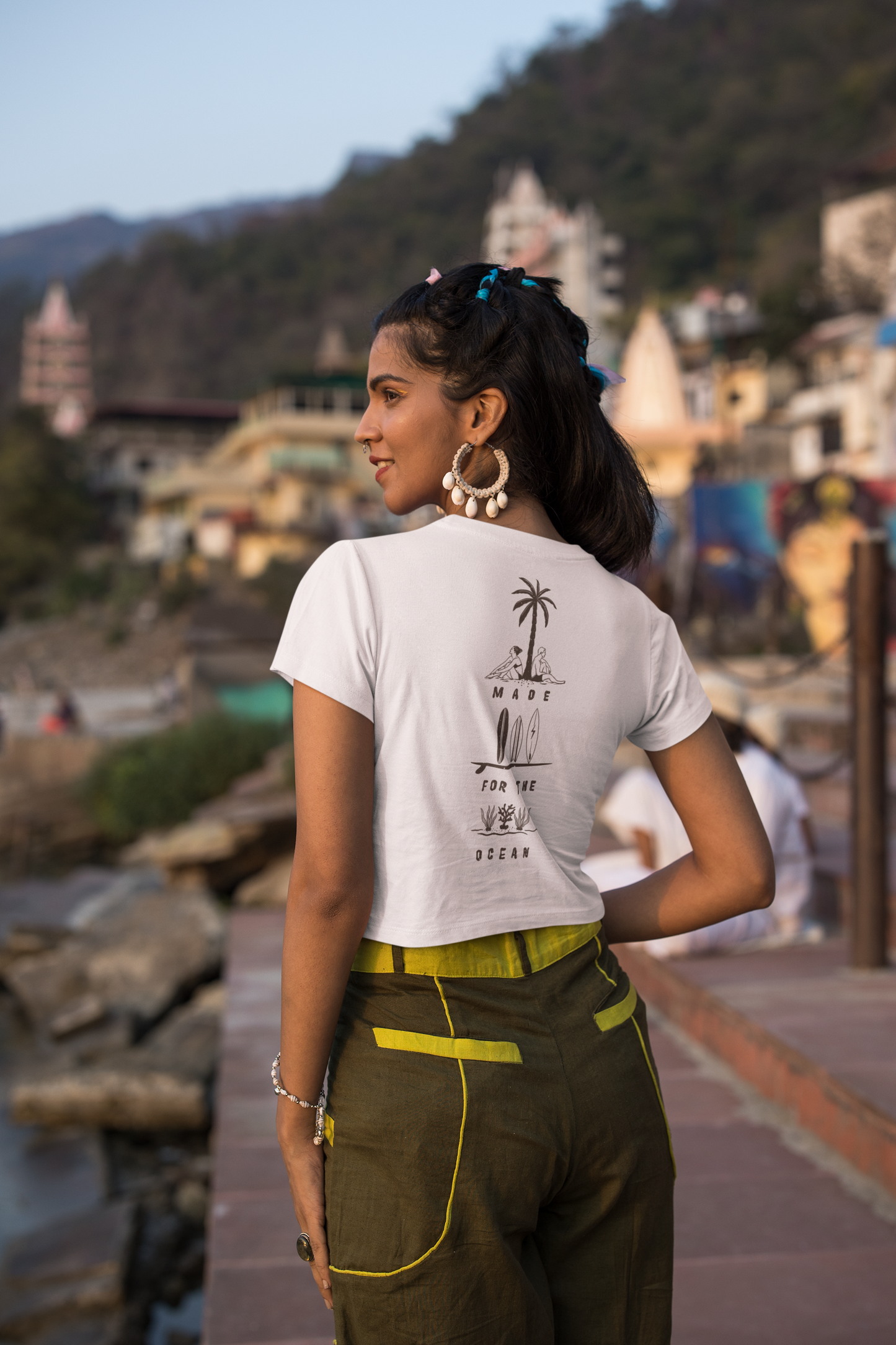 Made for the Ocean Cropped Shirt