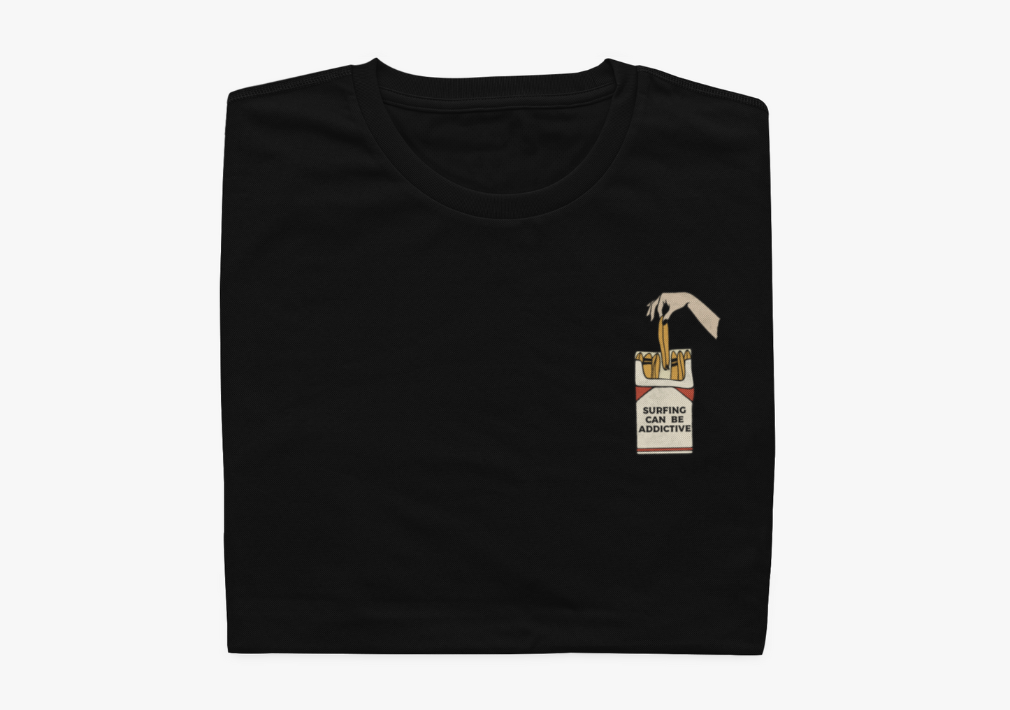 Surfing can be addictive Organic Shirt