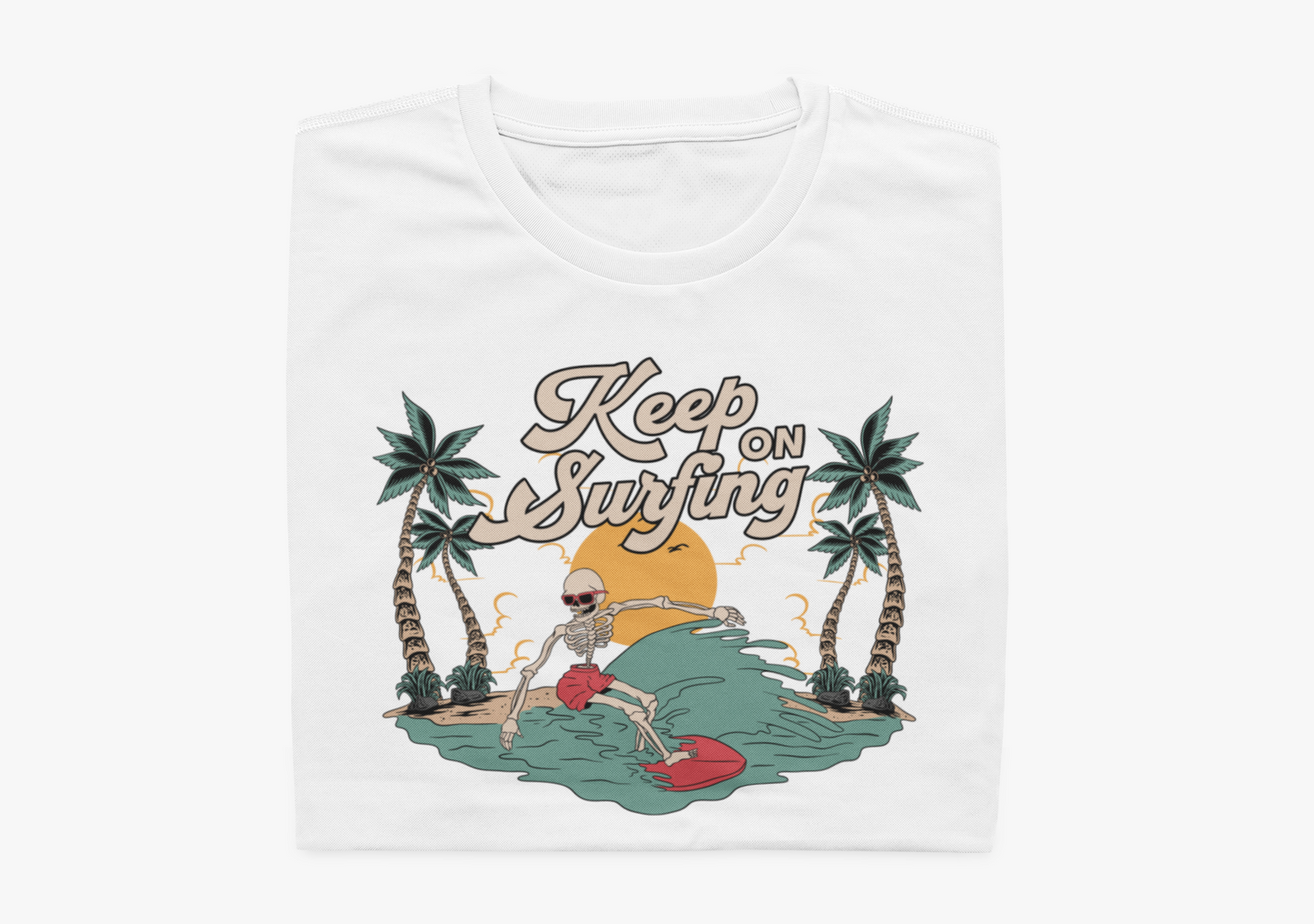 Keep on Surfing Organic Shirt